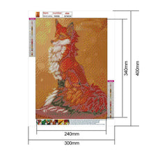 Charger l&#39;image dans la galerie, Fox artisanat - diamant rond complet - 30x40cm
