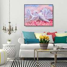 Charger l&#39;image dans la galerie, Oiseaux - peinture en diamant complet - 40x30cm
