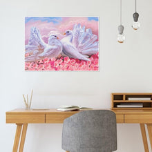 Charger l&#39;image dans la galerie, Oiseaux - peinture en diamant complet - 40x30cm
