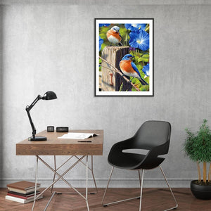 Oiseau - peinture en diamant complet - 40x30cm