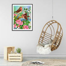 Charger l&#39;image dans la galerie, Oiseau - peinture en diamant complet - 40x30cm
