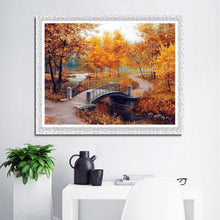 Charger l&#39;image dans la galerie, Paysage - peinture en diamant complet - 40x30cm
