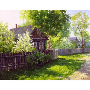 Paysage - peinture en diamant complet - 40x30cm