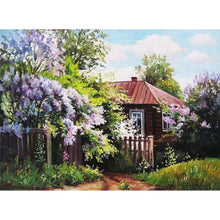 Charger l&#39;image dans la galerie, Paysage - peinture en diamant complet - 40x30cm
