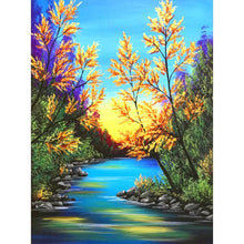 Charger l&#39;image dans la galerie, Paysage - peinture en diamant complet - 40x30cm
