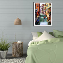 Charger l&#39;image dans la galerie, Paysage - peinture en diamant complet - 40x30cm

