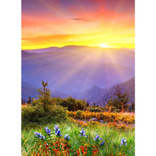 Charger l&#39;image dans la galerie, Paysage - peinture en diamant complet - 40x30cm
