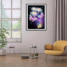 Charger l&#39;image dans la galerie, Papillon - peinture en diamant complet - 40x30cm
