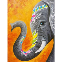 Charger l&#39;image dans la galerie, Éléphant - peinture en diamant complet - 30x40cm
