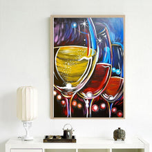Charger l&#39;image dans la galerie, Vin - peinture diamant pleine - 30x40cm
