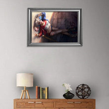 Charger l&#39;image dans la galerie, Clown - peinture en diamant complet - 40x30cm
