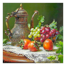 Charger l&#39;image dans la galerie, Fruits - peinture diamant pleine - 30x30cm
