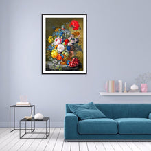 Charger l&#39;image dans la galerie, Fleurs - peinture en diamant complet - 40x30cm
