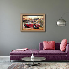 Charger l&#39;image dans la galerie, Voiture - diamant rond complet - 40x30cm
