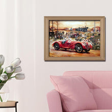 Charger l&#39;image dans la galerie, Voiture - diamant rond complet - 40x30cm
