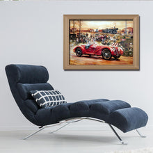 Charger l&#39;image dans la galerie, Voiture - diamant rond complet - 40x30cm
