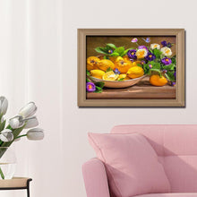 Charger l&#39;image dans la galerie, Fruit - diamant rond complet - 40x30cm
