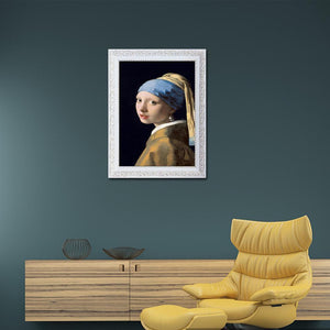 Femme - diamant rond complet - 40x30cm
