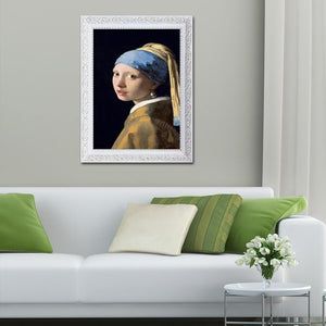 Femme - diamant rond complet - 40x30cm