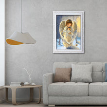 Charger l&#39;image dans la galerie, Bébé d’ange - diamant rond complet - 40x30cm
