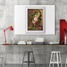 Charger l&#39;image dans la galerie, Fleur - diamant rond complet - 40x30cm
