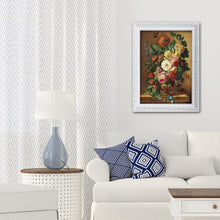 Charger l&#39;image dans la galerie, Fleur - diamant rond complet - 40x30cm
