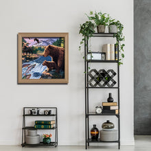 Charger l&#39;image dans la galerie, Ours - diamant rond complet - 30x30cm
