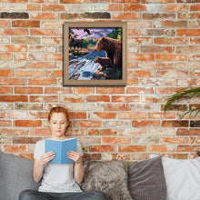 Charger l&#39;image dans la galerie, Ours - diamant rond complet - 30x30cm
