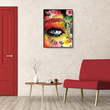 Charger l&#39;image dans la galerie, Yeux - peinture en diamant complet - 30x40cm
