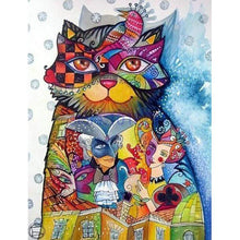 Charger l&#39;image dans la galerie, Murs de chat - peinture complète de diamant - 30x40cm
