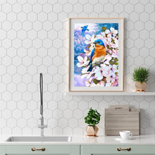 Charger l&#39;image dans la galerie, Oiseau - peinture en diamant complet - 30x40cm
