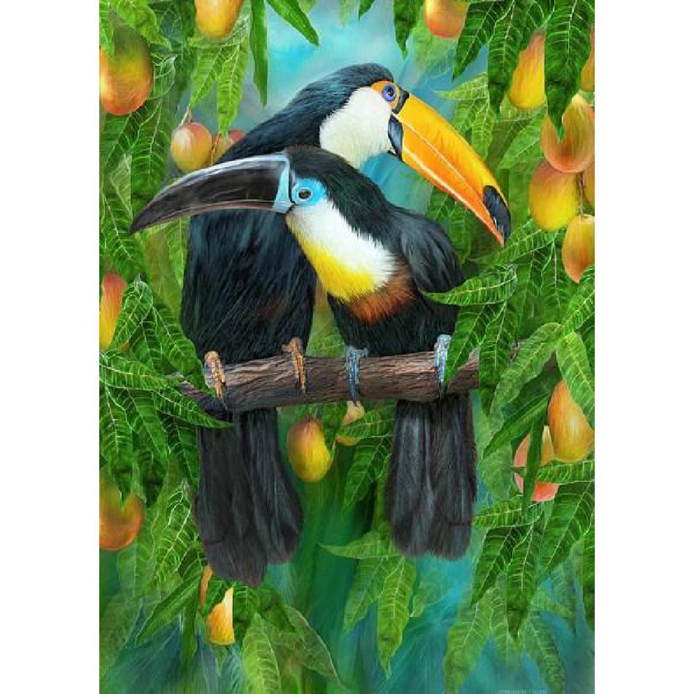 Oiseau - peinture en diamant complet - 30x40cm