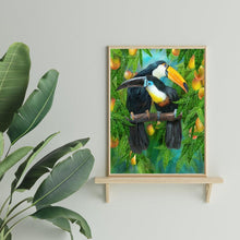 Charger l&#39;image dans la galerie, Oiseau - peinture en diamant complet - 30x40cm
