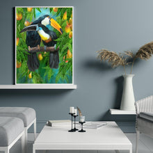 Charger l&#39;image dans la galerie, Oiseau - peinture en diamant complet - 30x40cm
