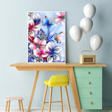 Charger l&#39;image dans la galerie, Fleur colorée - peinture complète de diamant - 30x40cm
