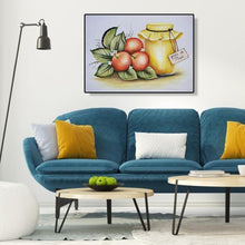 Charger l&#39;image dans la galerie, Fruit - diamant rond complet - 40x30cm
