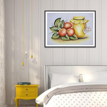 Charger l&#39;image dans la galerie, Fruit - diamant rond complet - 40x30cm
