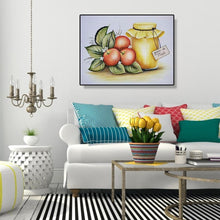 Charger l&#39;image dans la galerie, Fruit - diamant rond complet - 40x30cm
