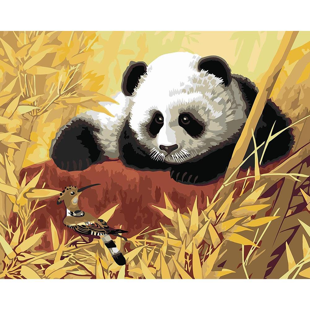 Panda - diamant rond complet - 40x30cm