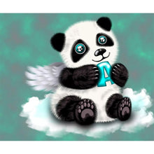 Charger l&#39;image dans la galerie, Panda - peinture en diamant complet - 40x30cm
