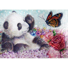 Charger l&#39;image dans la galerie, Panda - peinture en diamant complet - 40x30cm
