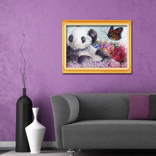 Charger l&#39;image dans la galerie, Panda - peinture en diamant complet - 40x30cm
