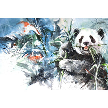 Charger l&#39;image dans la galerie, Panda - peinture en diamant complet - 40x30cm
