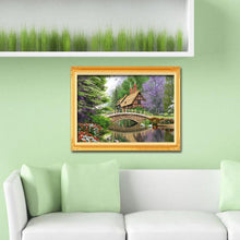 Charger l&#39;image dans la galerie, Paysage - peinture en diamant complet - 40x30cm
