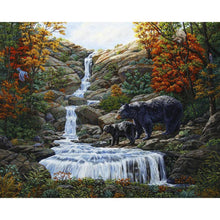 Charger l&#39;image dans la galerie, Paysage - peinture en diamant complet - 40x30cm
