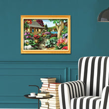 Charger l&#39;image dans la galerie, Paysage - peinture en diamant complet - 40x30cm
