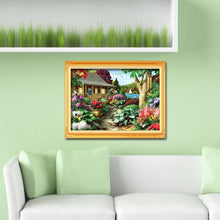 Charger l&#39;image dans la galerie, Paysage - peinture en diamant complet - 40x30cm
