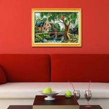 Charger l&#39;image dans la galerie, Paysage - peinture en diamant complet - 40x30cm
