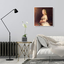 Charger l&#39;image dans la galerie, Portrait - peinture en diamant complet - 30x30cm
