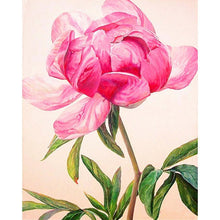 Charger l&#39;image dans la galerie, Fleur - diamant rond complet - 30x40cm
